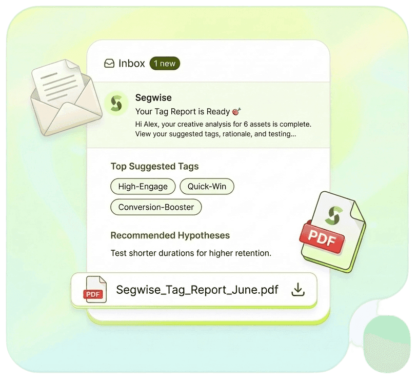 Tag Suggestions Delivered to Your Email