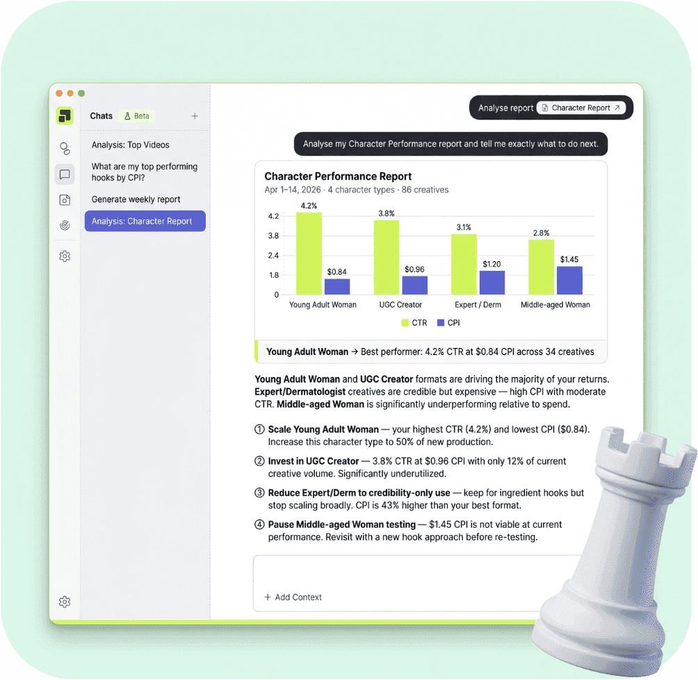 Segwise analyzing a report and recommending next steps