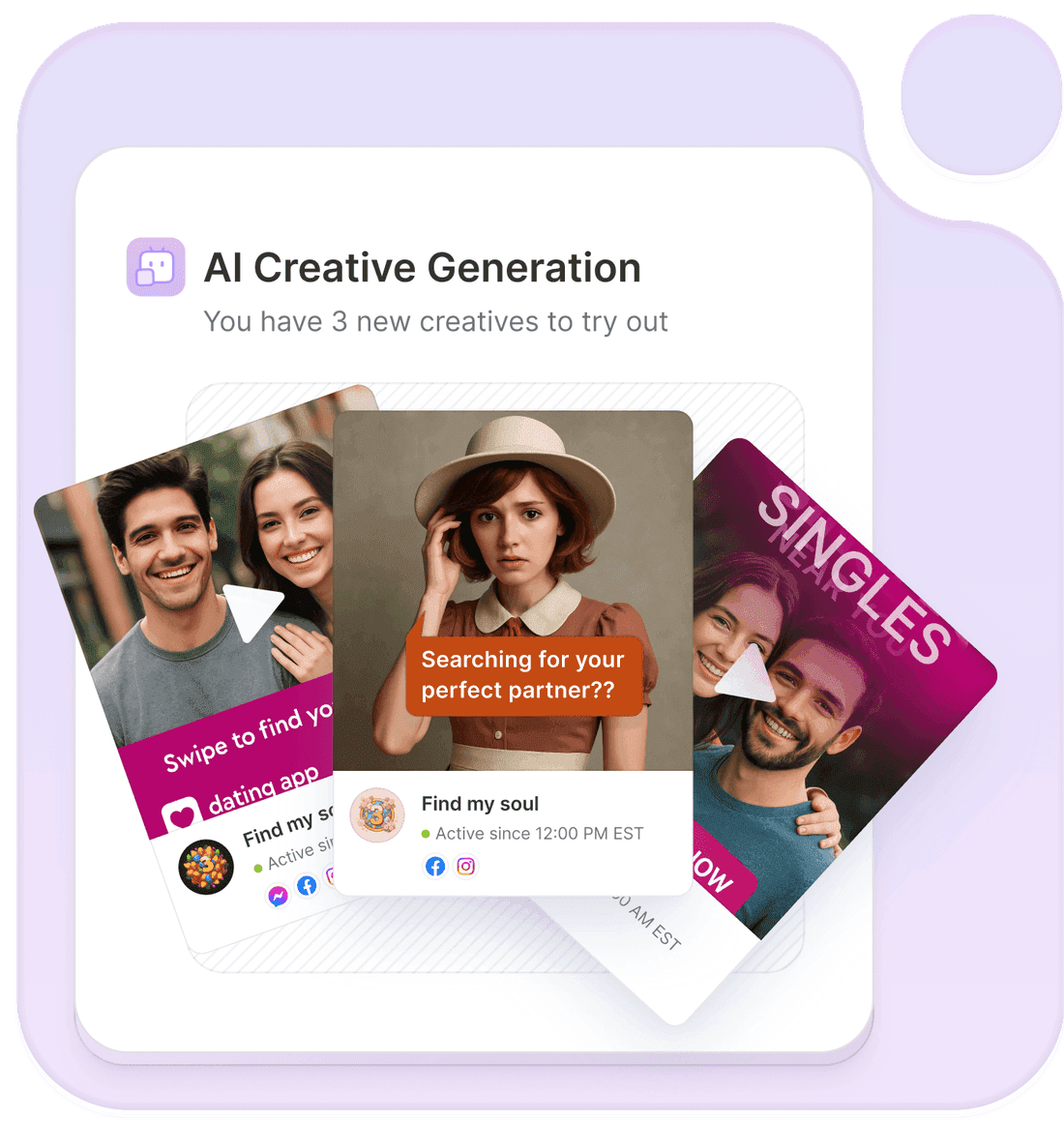 Multi-format ad generation across images, video and aspect ratios in Segwise