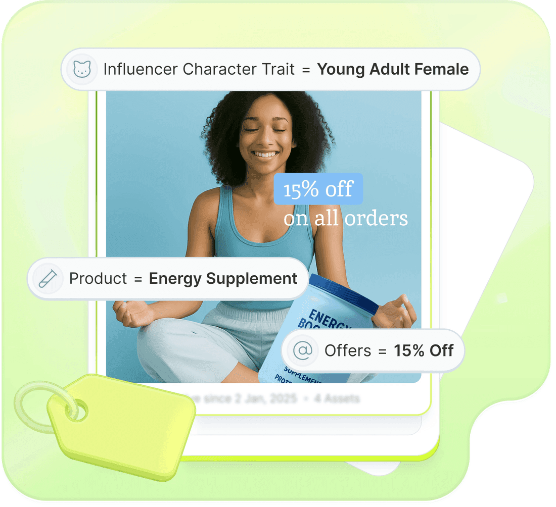 Segwise multimodal AI tagging hooks, characters and CTAs across every creative